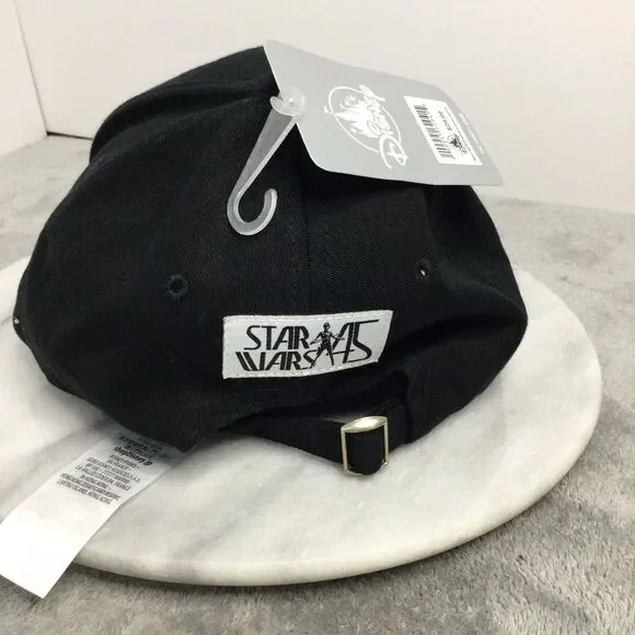 NWT‎ Disney Parks Star Wars Vintage Action Figures Black Adult Baseball Cap Hat - Picture 3 of 7